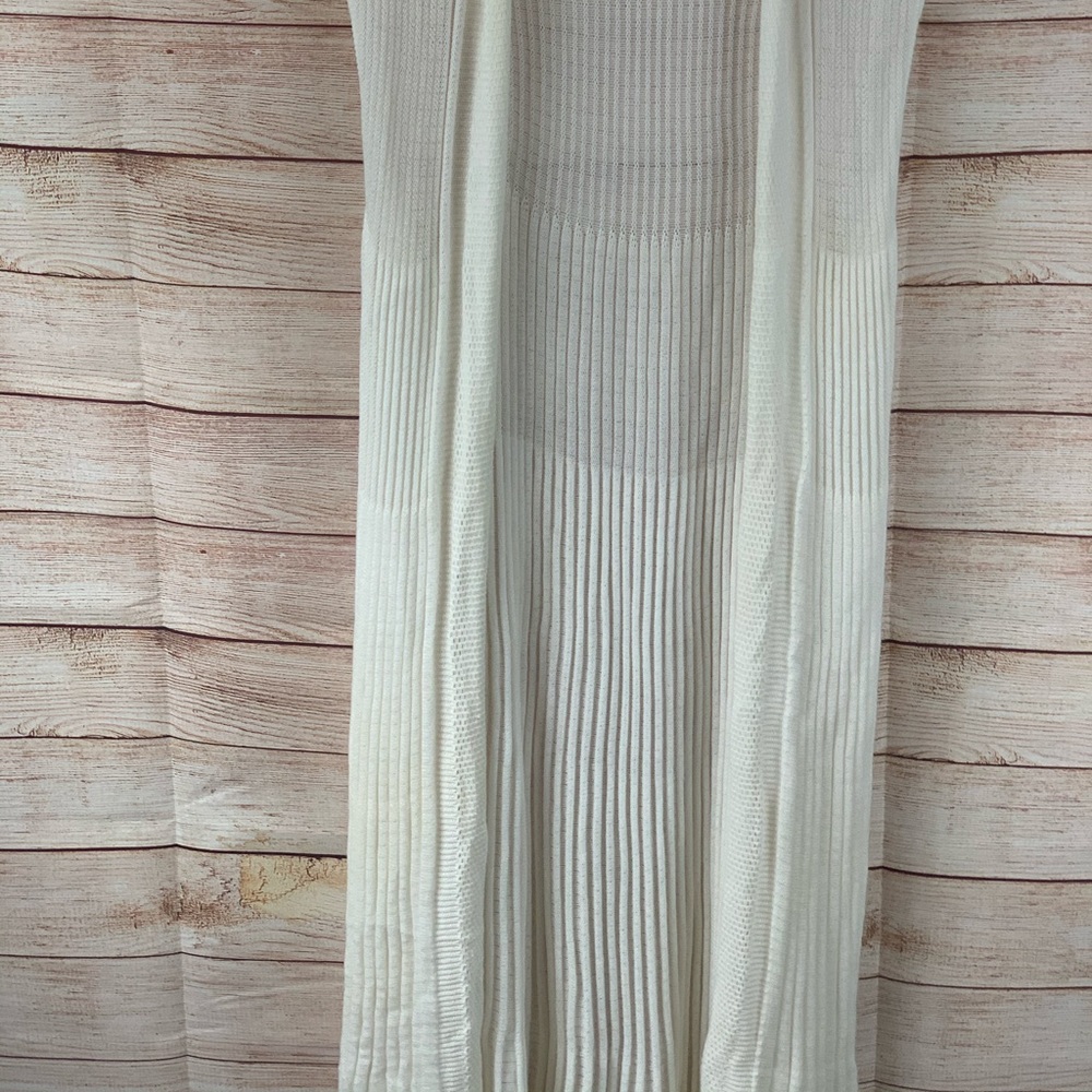 Objects D'art Long Open Front Cardigan Knit - image 3